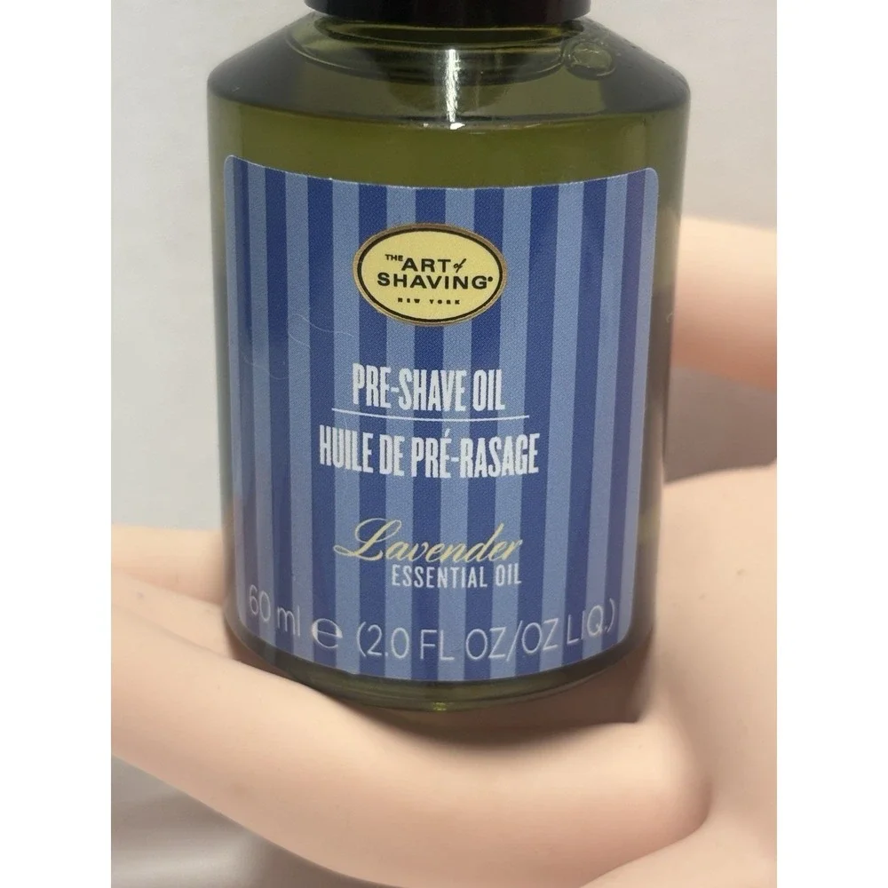 The Art of Shaving Pre Shave Oil Mens Unscented 2 oz / 60 ml Made in the USA